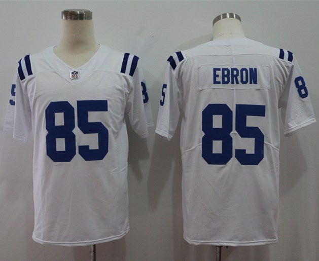 Men's Indianapolis Colts Eric Ebron #85 White Game Player Jersey1 football jersey product view 1