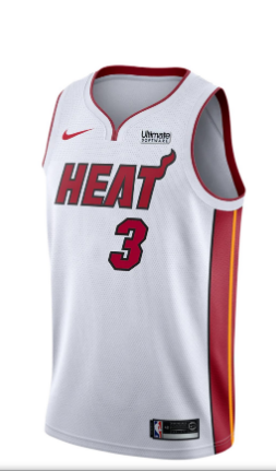 Dwayne Wade Heat Jersey sports jersey product view 1