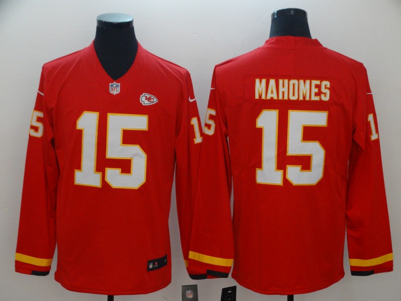 Men's Kansas City Chiefs Patrick Mahomes Red Alternate Game Jersey1 football jersey product view 1