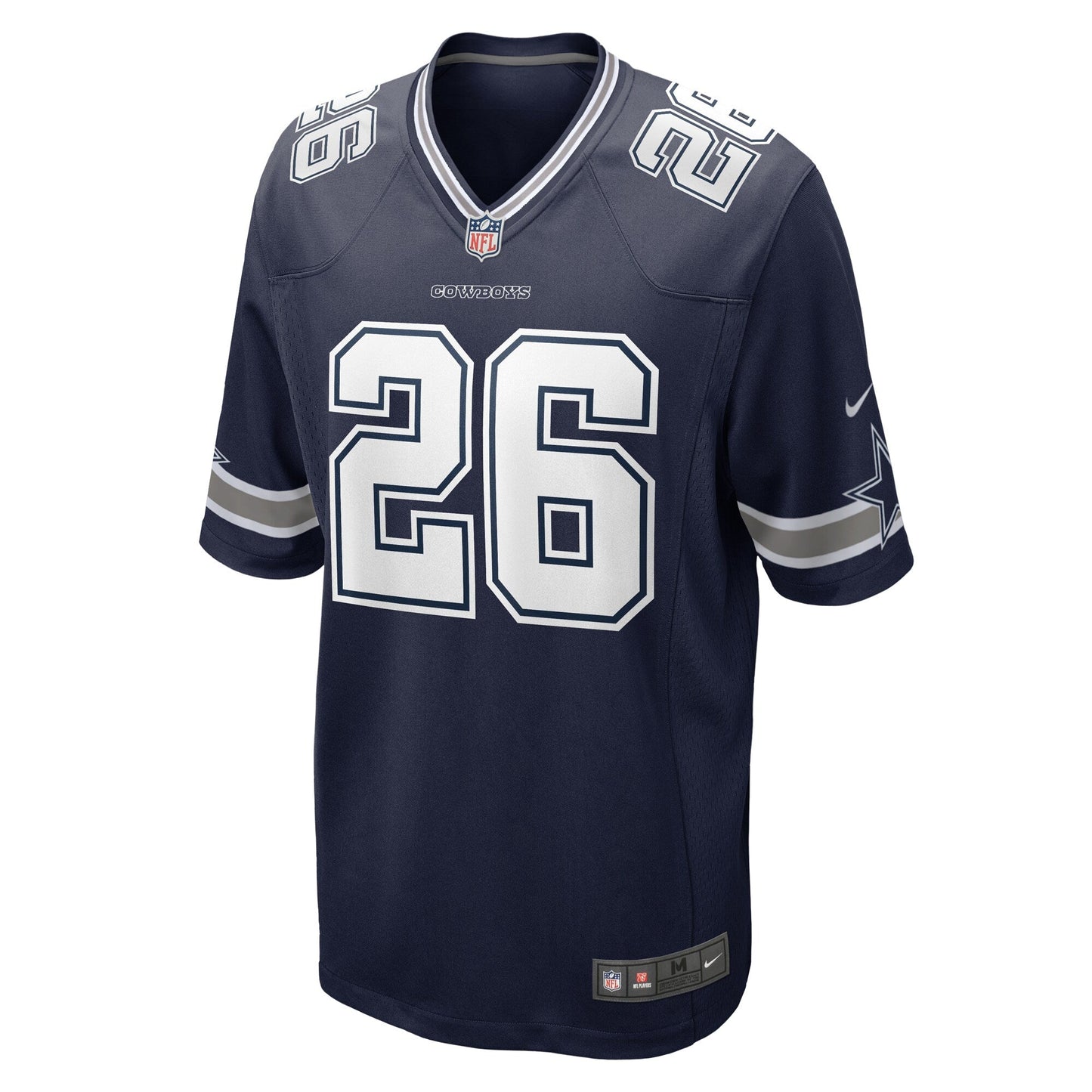 DaRon Bland Dallas Cowboys Game Jersey - Navy football jersey product view 2