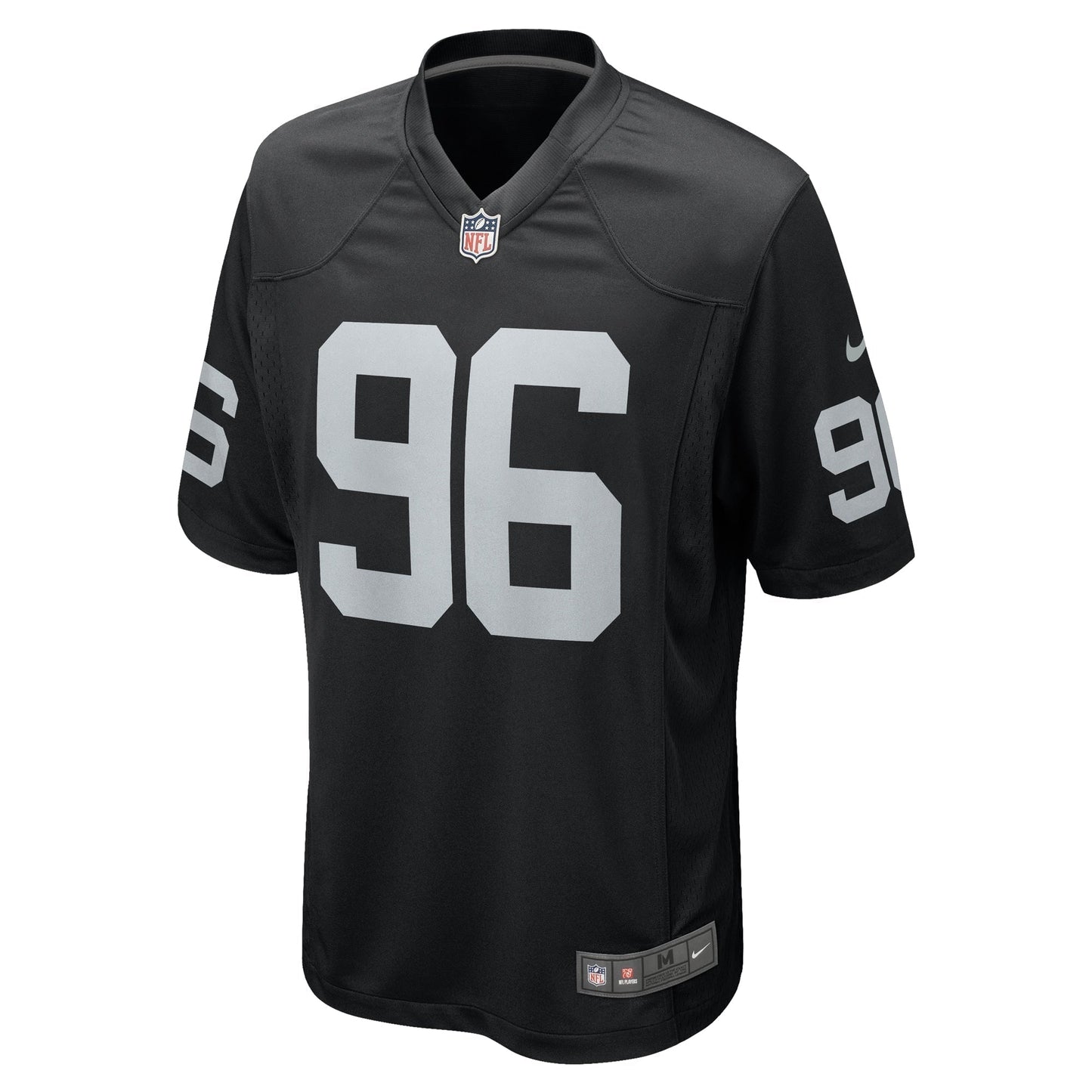 Isaac Rochell Las Vegas Raiders Team Game Jersey - Black football jersey product view 2