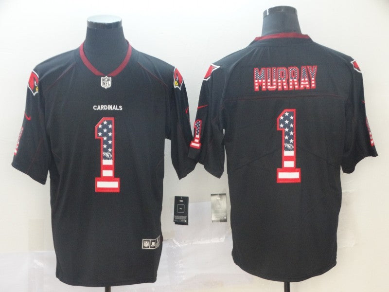 Men's Arizona Cardinals Kyler Murray #1 Black Alternate Game Jersey1 football jersey product view 1