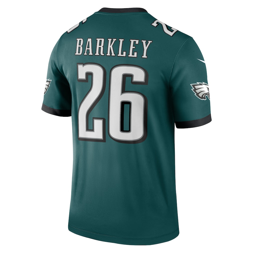 P.Eagles #26 Saquon Barkley Midnight Green Legend Player Performance Top Jersey football jersey product view 1