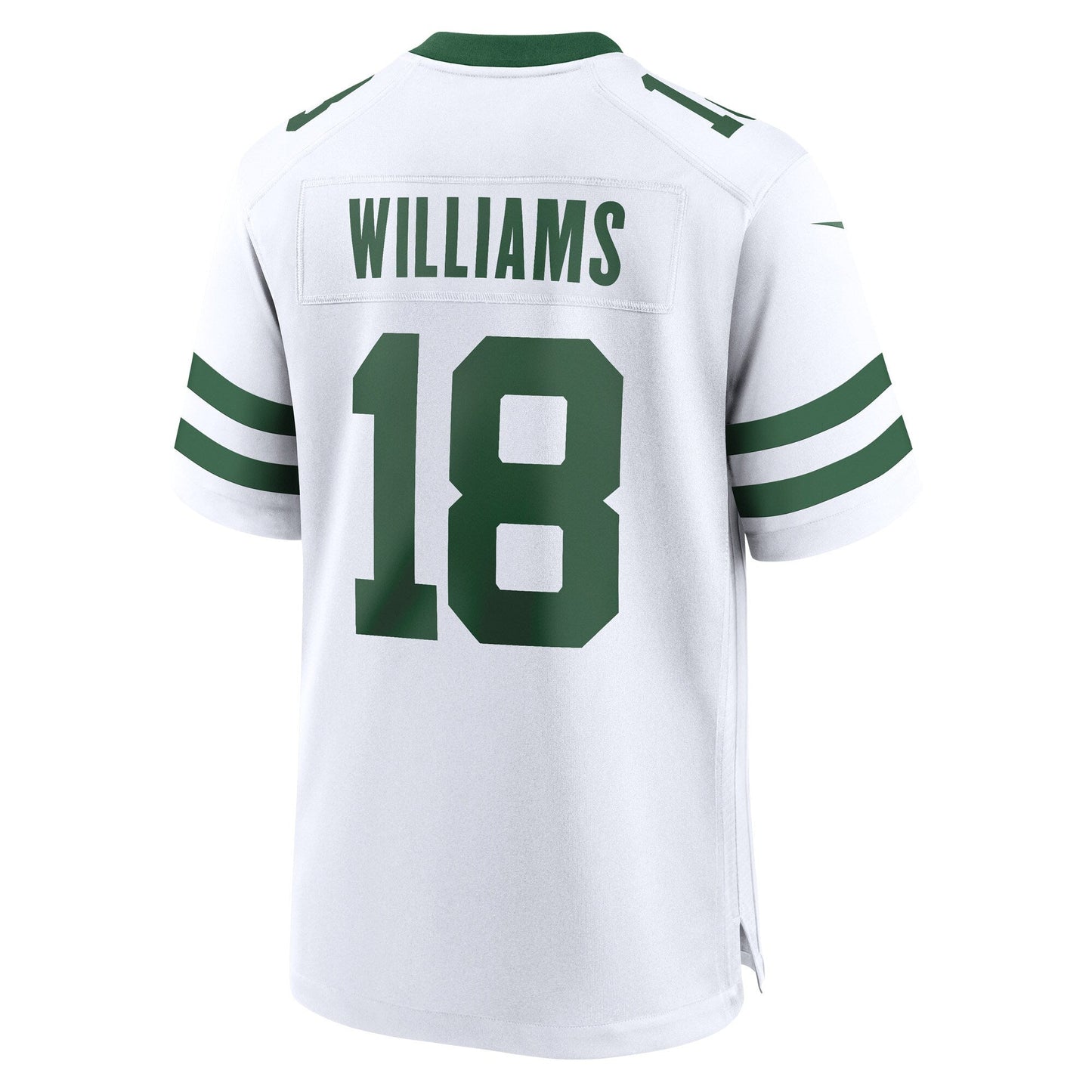 Mike Williams New York Jets Game Jersey Legacy White football jersey product view 3