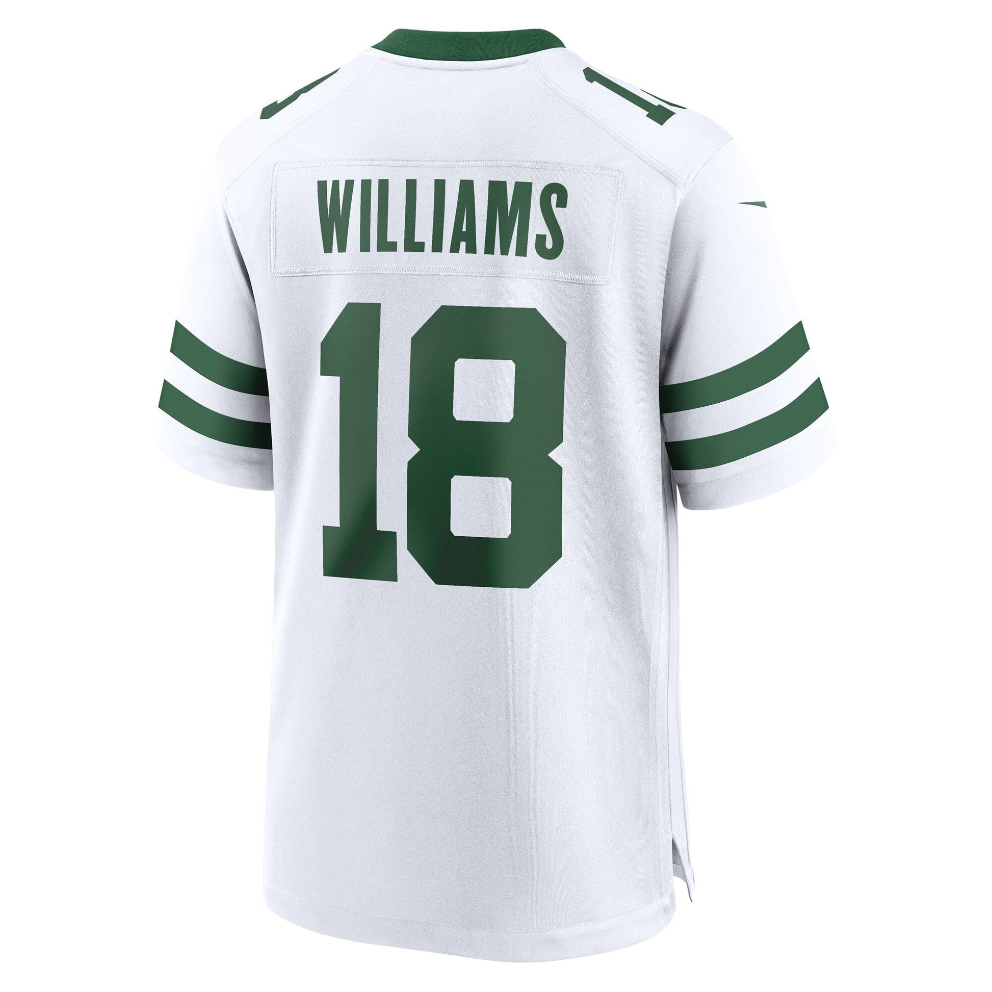 Mike Williams New York Jets Game Jersey Legacy White football jersey product view 3