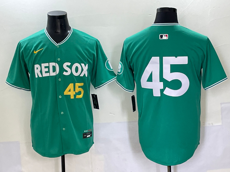 Men's Boston Red Sox Pedro Martinez Green 2025 City Connect Limited Player Jersey baseball jersey product view 1