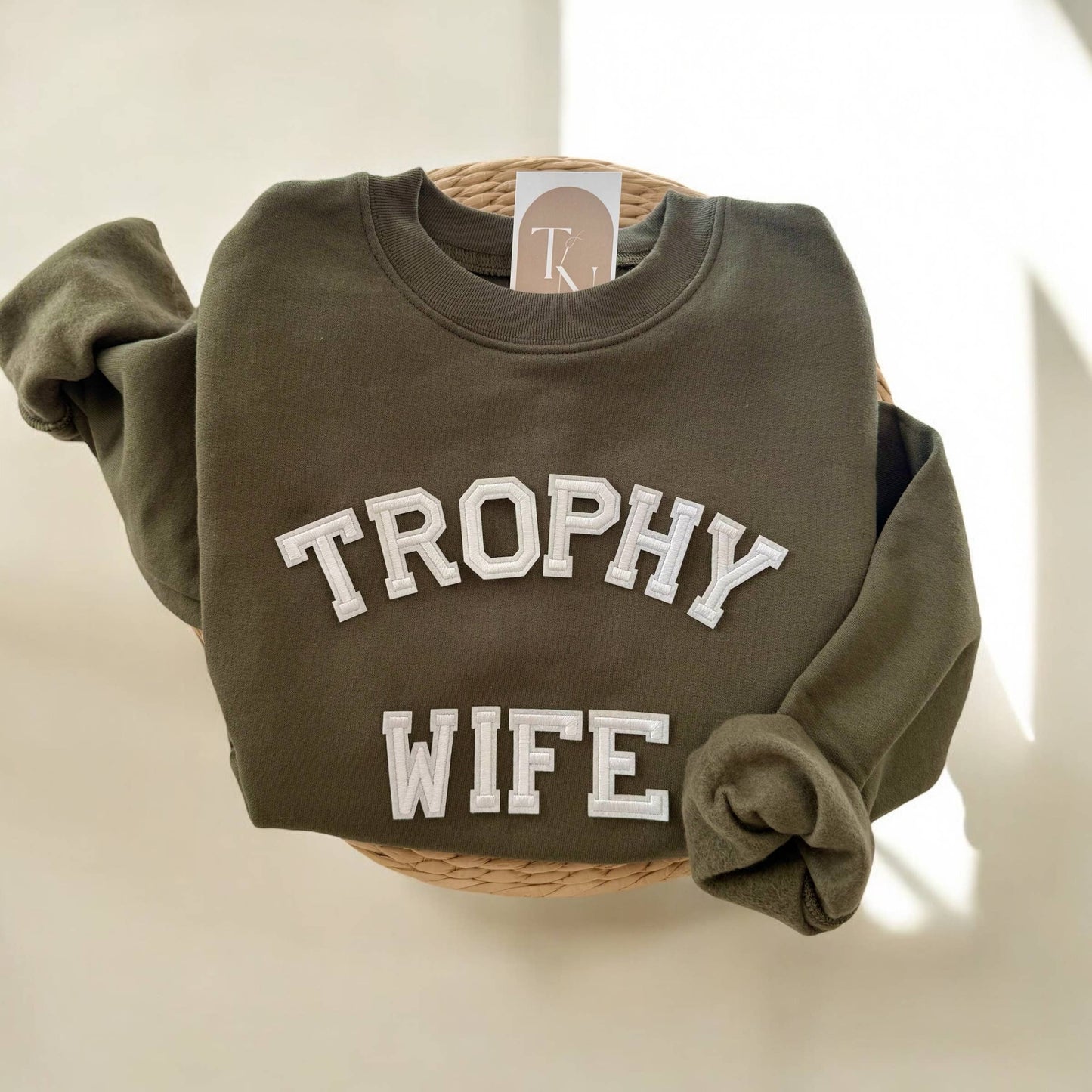 Trophy Wife Sweatshirt, Funny Sweatshirts For Women Unisex T-shirt, Sweatshirt, Hoodie, Long Sleeve Tee - T-Shirt, Sweatshirt, Hoodie