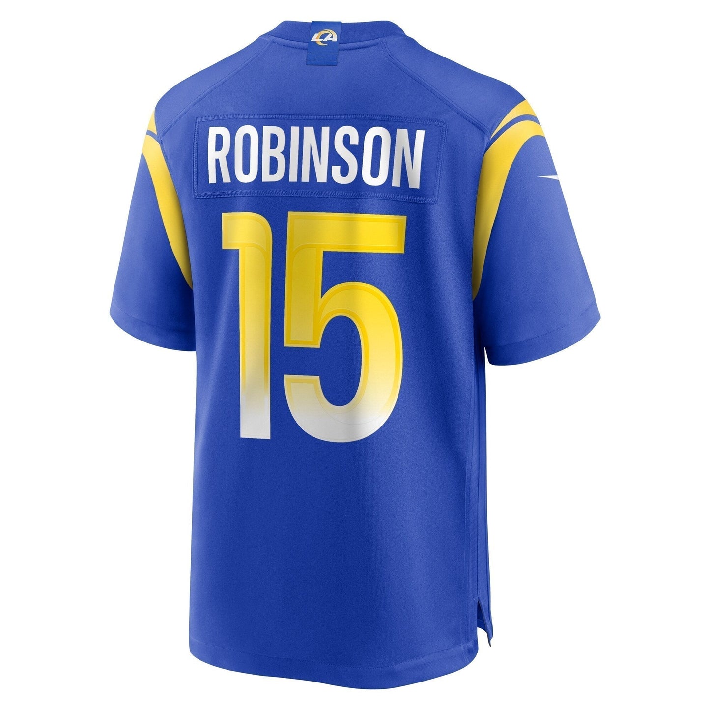 Demarcus Robinson Los Angeles Rams Game Jersey - Royal football jersey product view 3