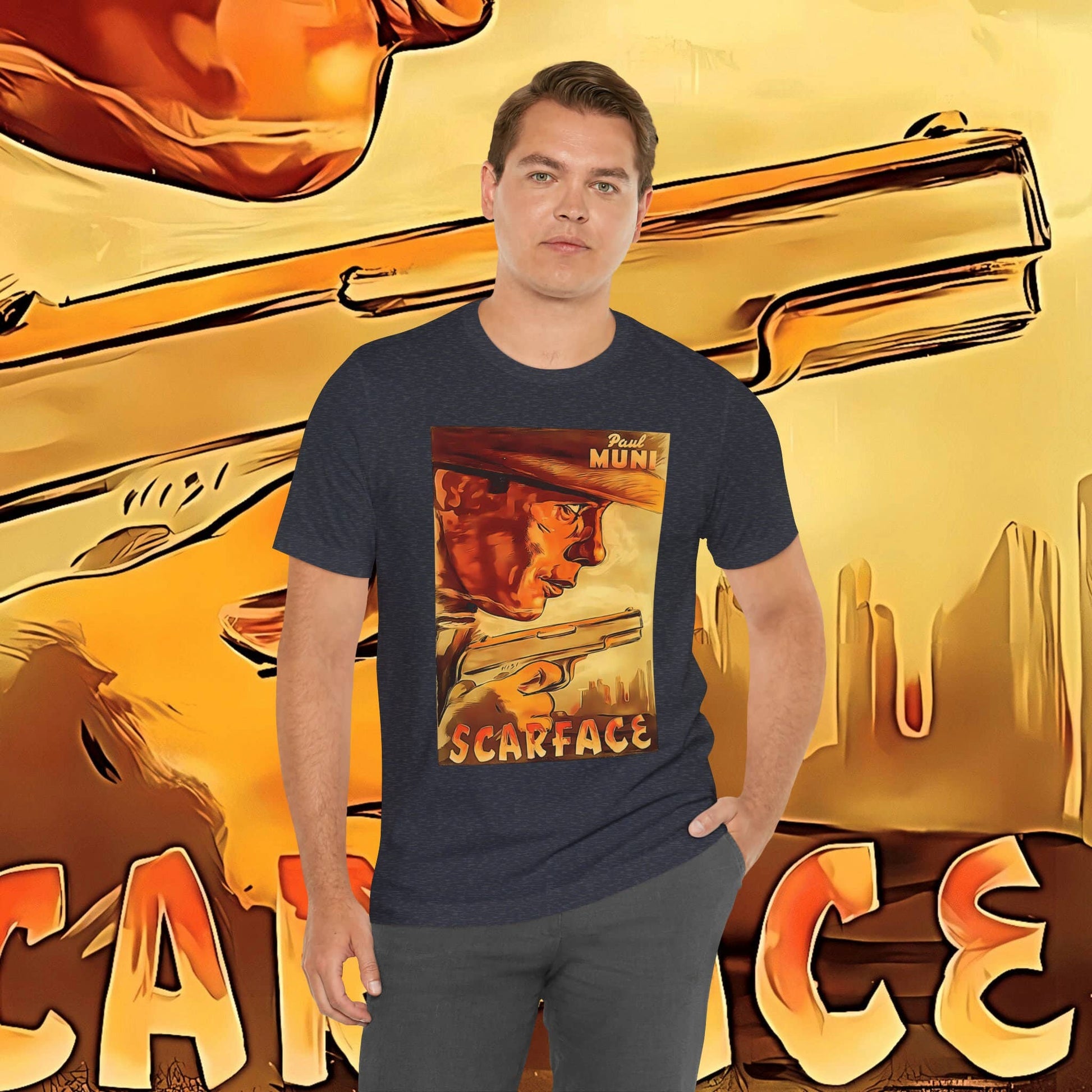 Original Scarface 1932 Classic Gangster Movie T-Shirt Unisex T-shirt, Sweatshirt, Hoodie, Long Sleeve Tee - T-Shirt, Sweatshirt, Hoodie