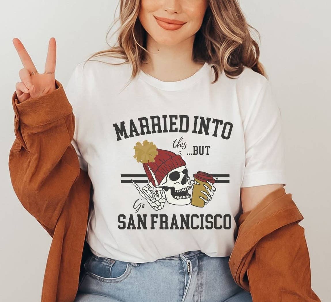 San Fran Football Tee Ideal Gift For Sports Fans Unisex T-shirt, Sweatshirt, Hoodie, Long Sleeve Tee - T-Shirt, Sweatshirt, Hoodie