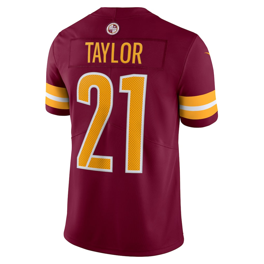 W.Commanders#21 Sean TaylorBurgundy 2022 Home Retired Player Limited Jersey football jersey product view 1