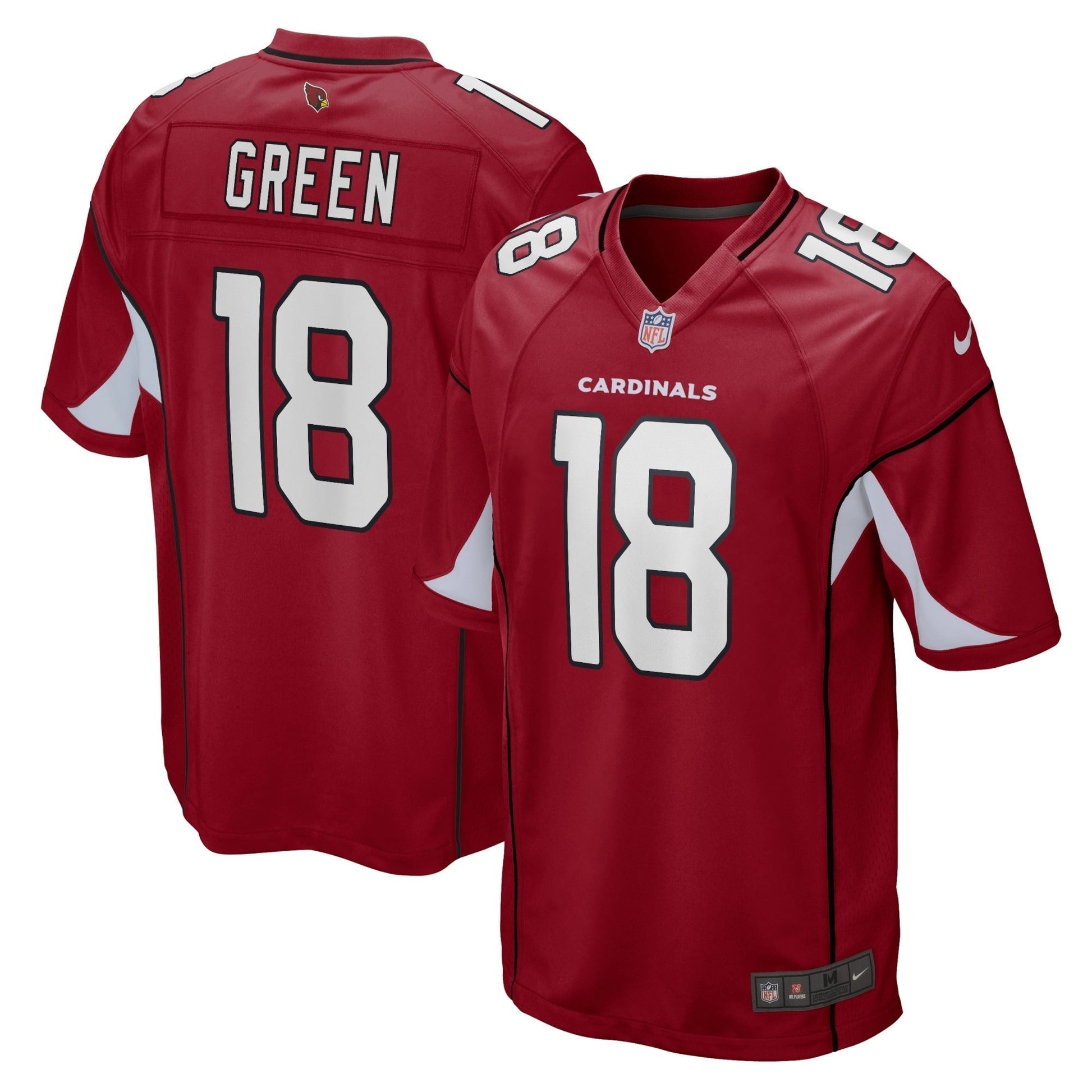 A.J. Green Arizona Cardinals Game Jersey - Cardinal football jersey product view 1