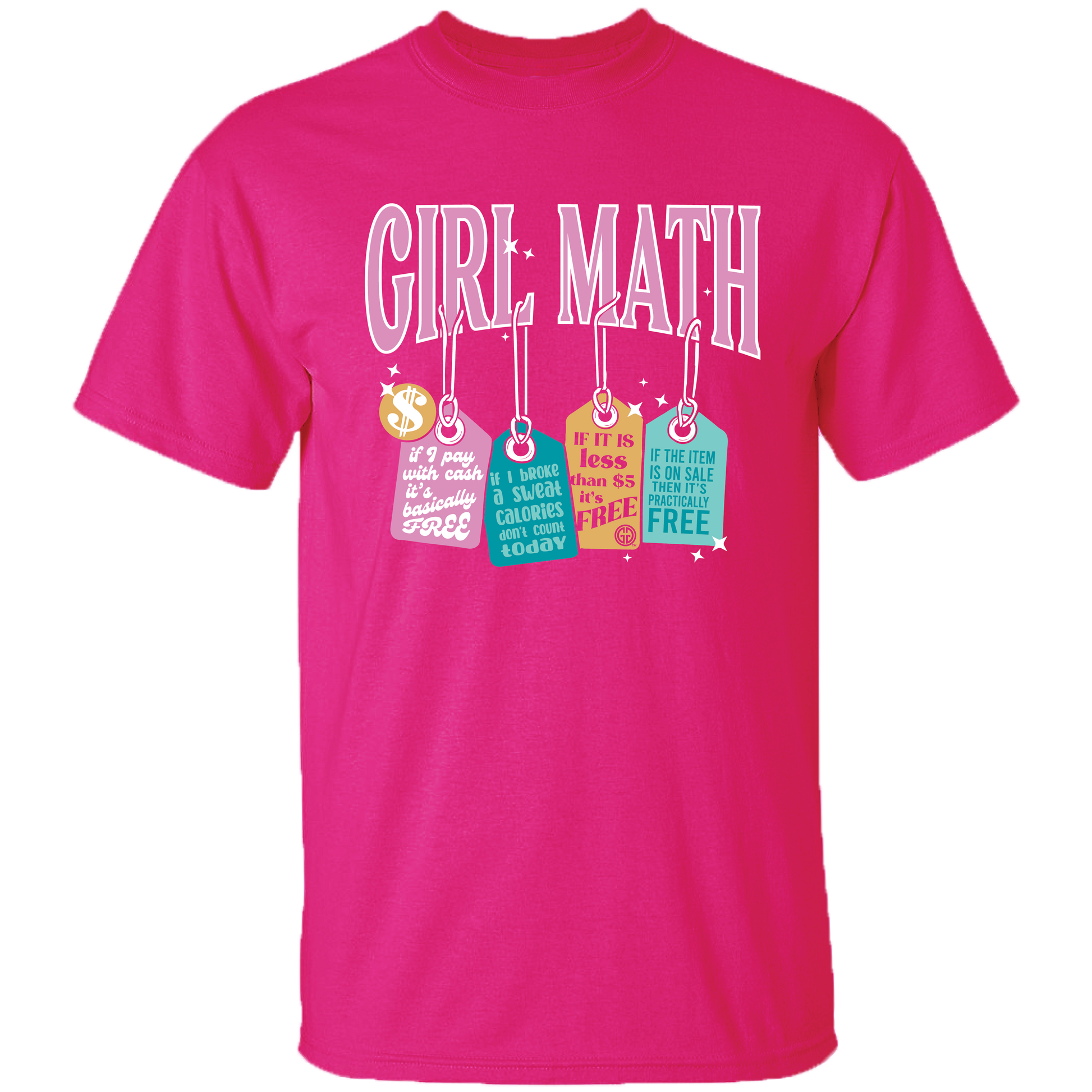 GGO-2797 Girl Math - Heliconia Unisex T-shirt, Sweatshirt, Hoodie, Long Sleeve Tee - T-Shirt, Sweatshirt, Hoodie