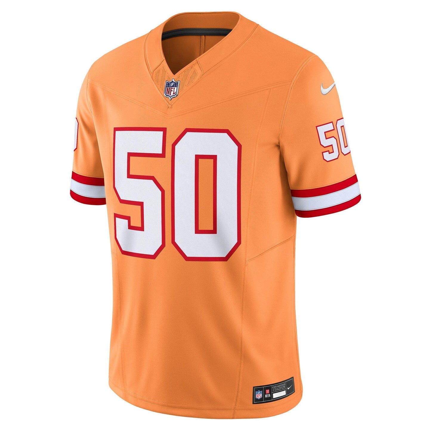 Vita Vea Tampa Bay Buccaneers Vapor F.U.S.E. Limited Jersey - Orange football jersey product view 2