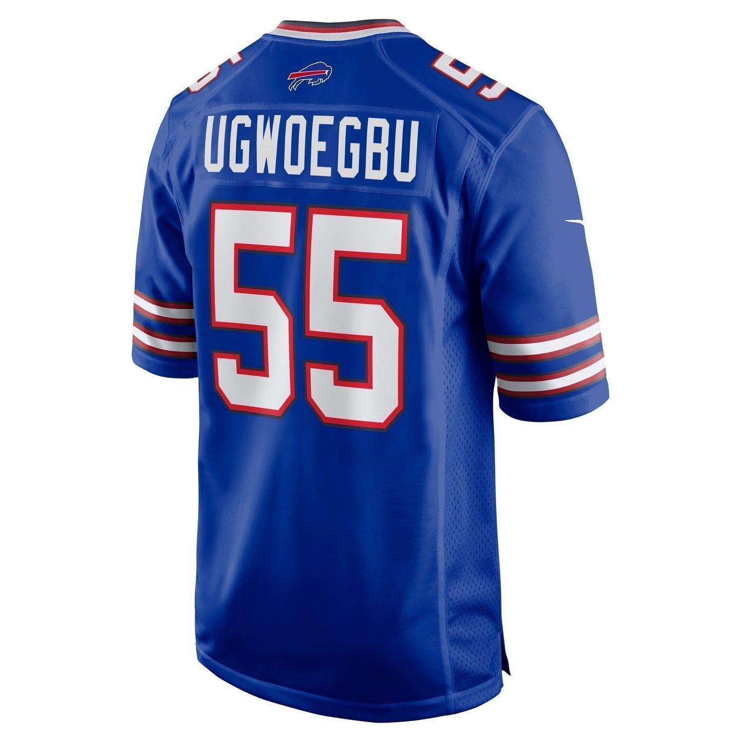 David Ugwoegbu Buffalo Bills Game Jersey - Royal football jersey product view 3