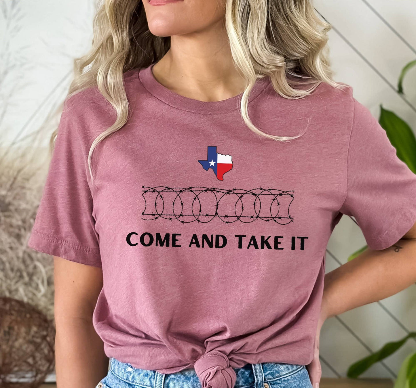Patriotic Barbed Wire Razor Tee - Texas Support Unisex T-shirt, Sweatshirt, Hoodie, Long Sleeve Tee - T-Shirt, Sweatshirt, Hoodie