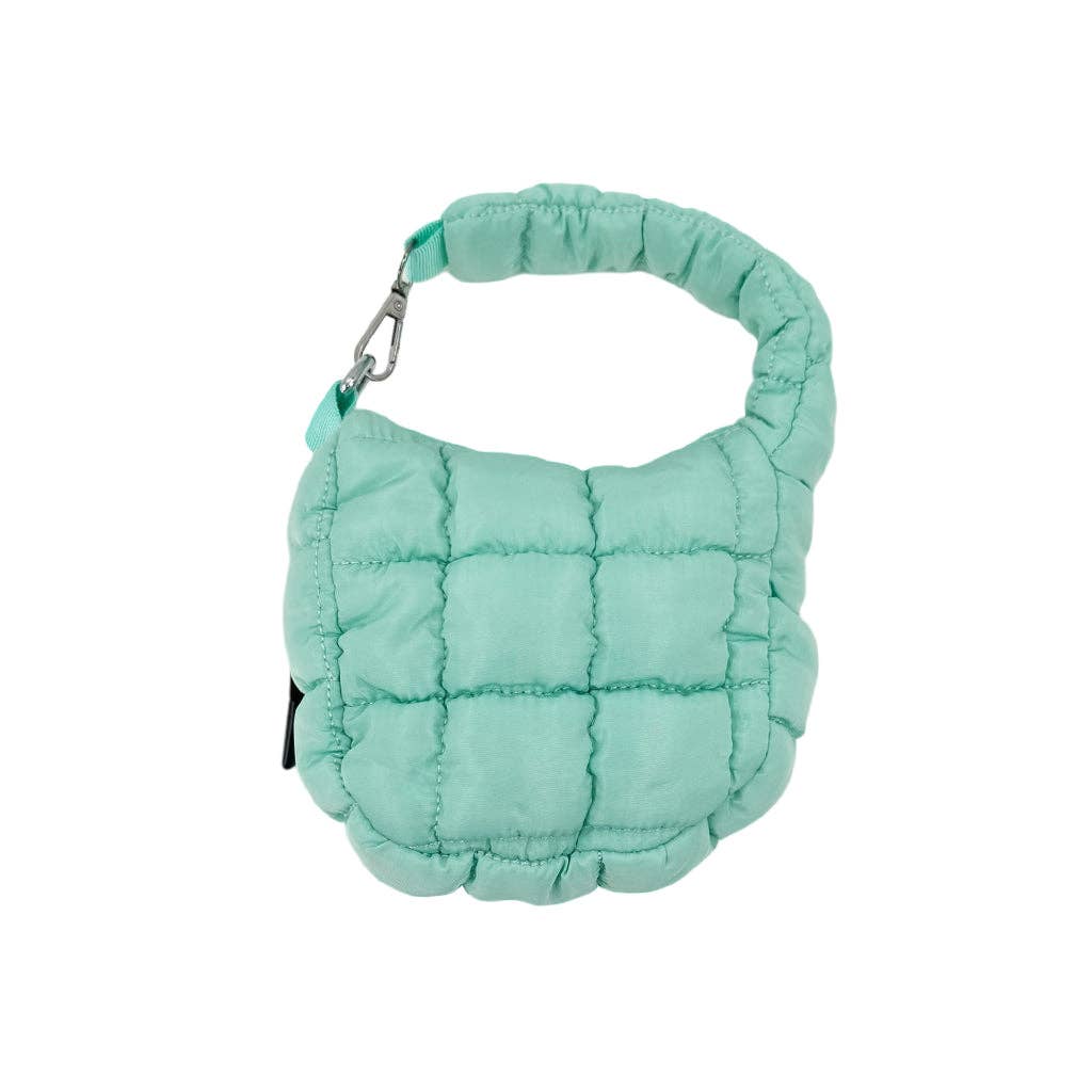GZ-1492 Puffer Quilted Mini Purse Mint Unisex T-shirt, Sweatshirt, Hoodie, Long Sleeve Tee - T-Shirt, Sweatshirt, Hoodie