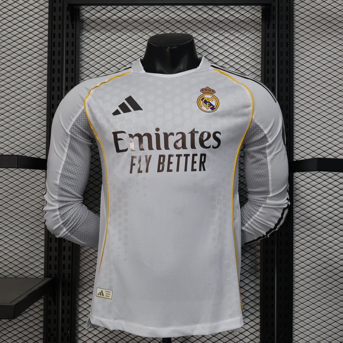 2026 Real Madrid Home Long-Sleeve Player Version Jersey sports jersey product view 1