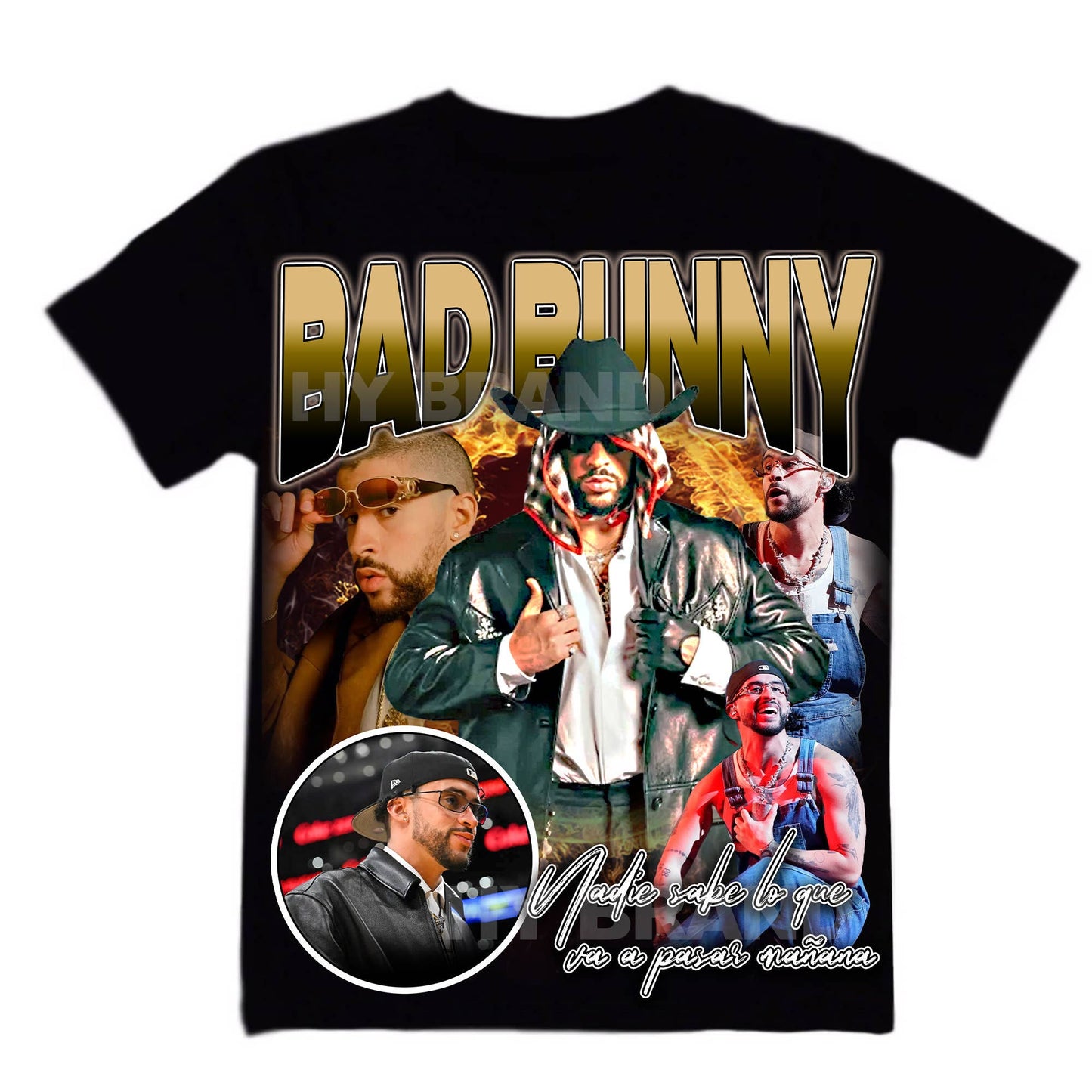 Bad Bunny Retro 90s Vintage Bootleg Tee Ready To Print Unisex T-shirt, Sweatshirt, Hoodie, Long Sleeve Tee - T-Shirt, Sweatshirt, Hoodie
