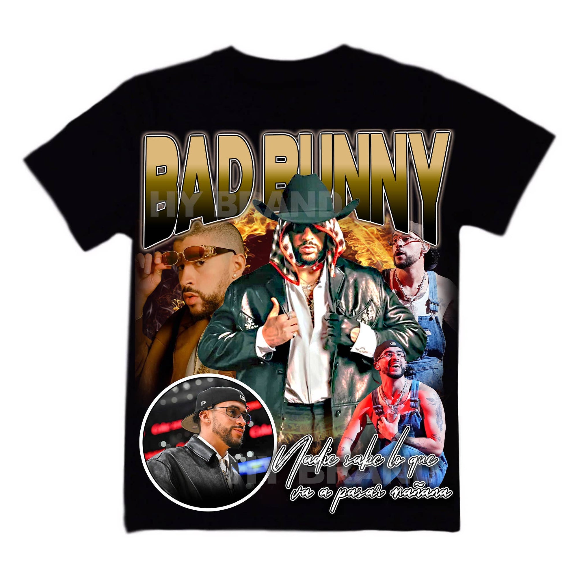 Bad Bunny Retro 90s Vintage Bootleg Tee Ready To Print Unisex T-shirt, Sweatshirt, Hoodie, Long Sleeve Tee - T-Shirt, Sweatshirt, Hoodie