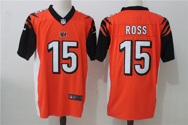 Men's Cincinnati Bengals John Ross Orange Game Jersey football jersey product view 1