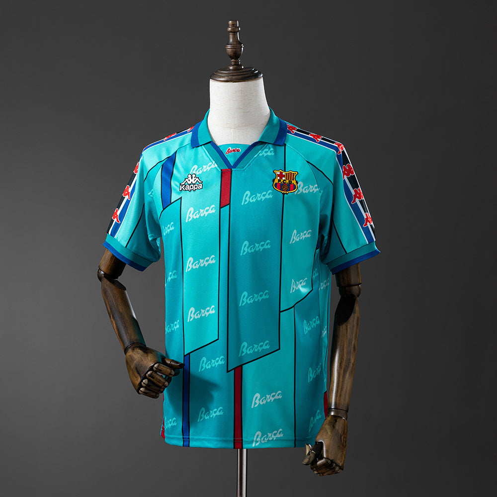 Barcelona 1995/97 Away Retro Jersey sports jersey product view 1