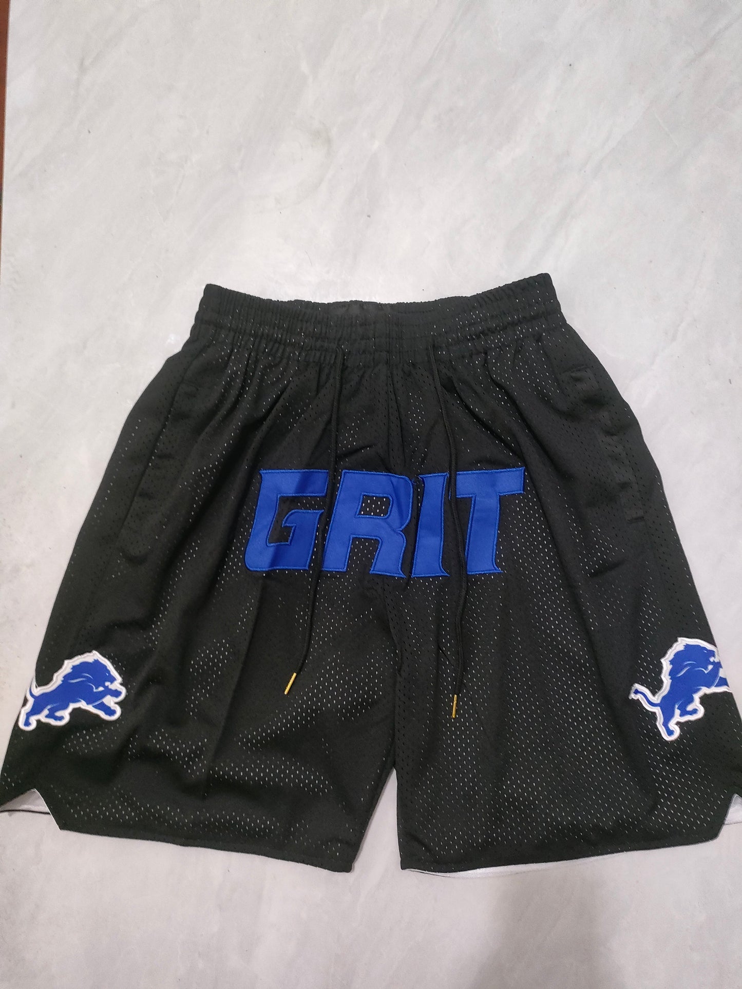 JUST DON Detroit Lions Pocket Shorts football jersey product view 1