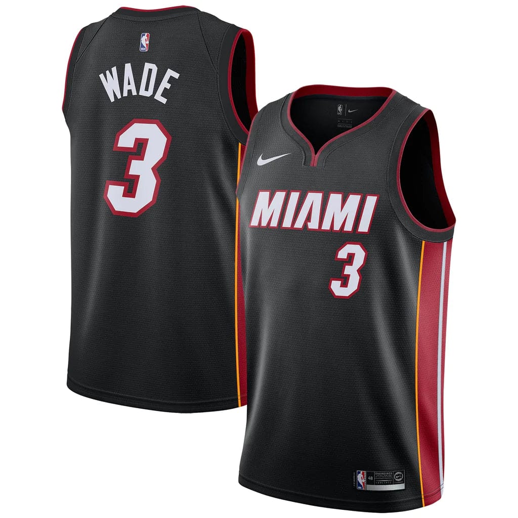 Dwayne Wade Heat Jersey sports jersey product view 2
