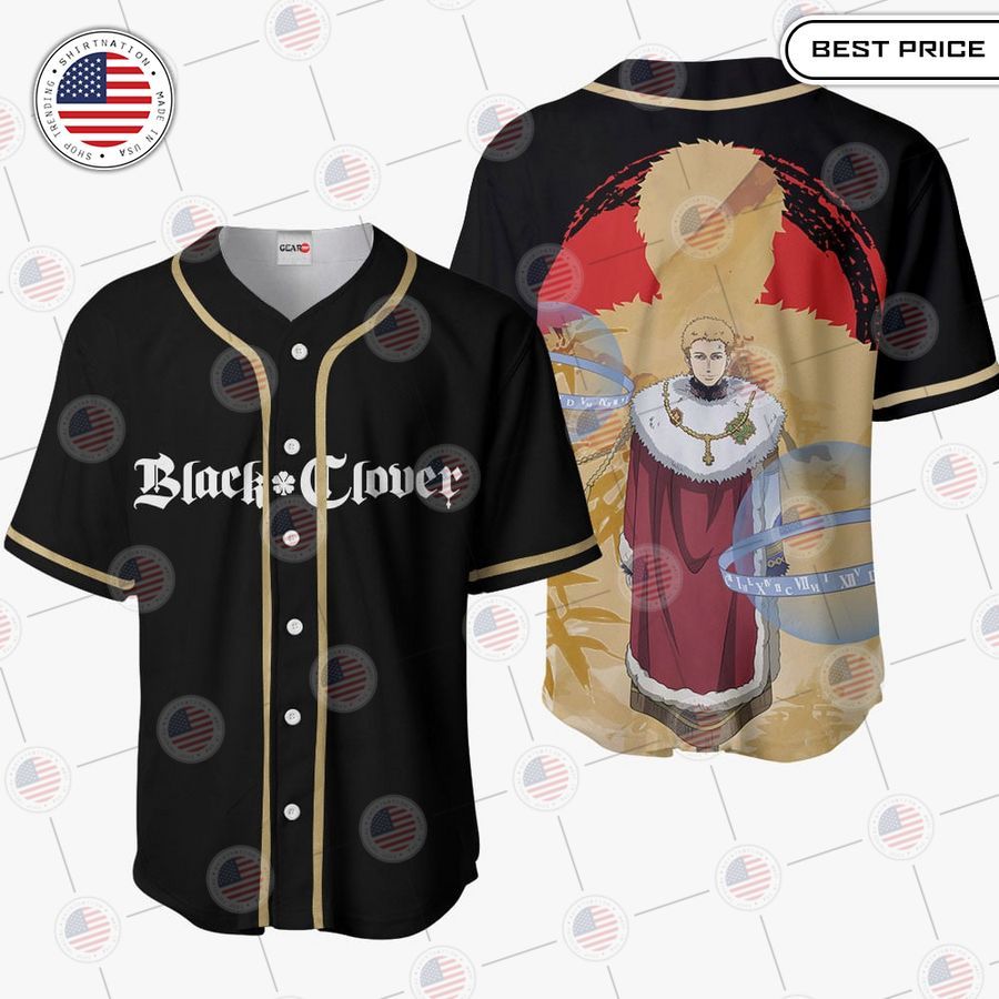 BEST Black Clover Julius Novachrono Baseball Jersey Unisex T-shirt, Sweatshirt, Hoodie, Long Sleeve Tee - T-Shirt, Sweatshirt, Hoodie