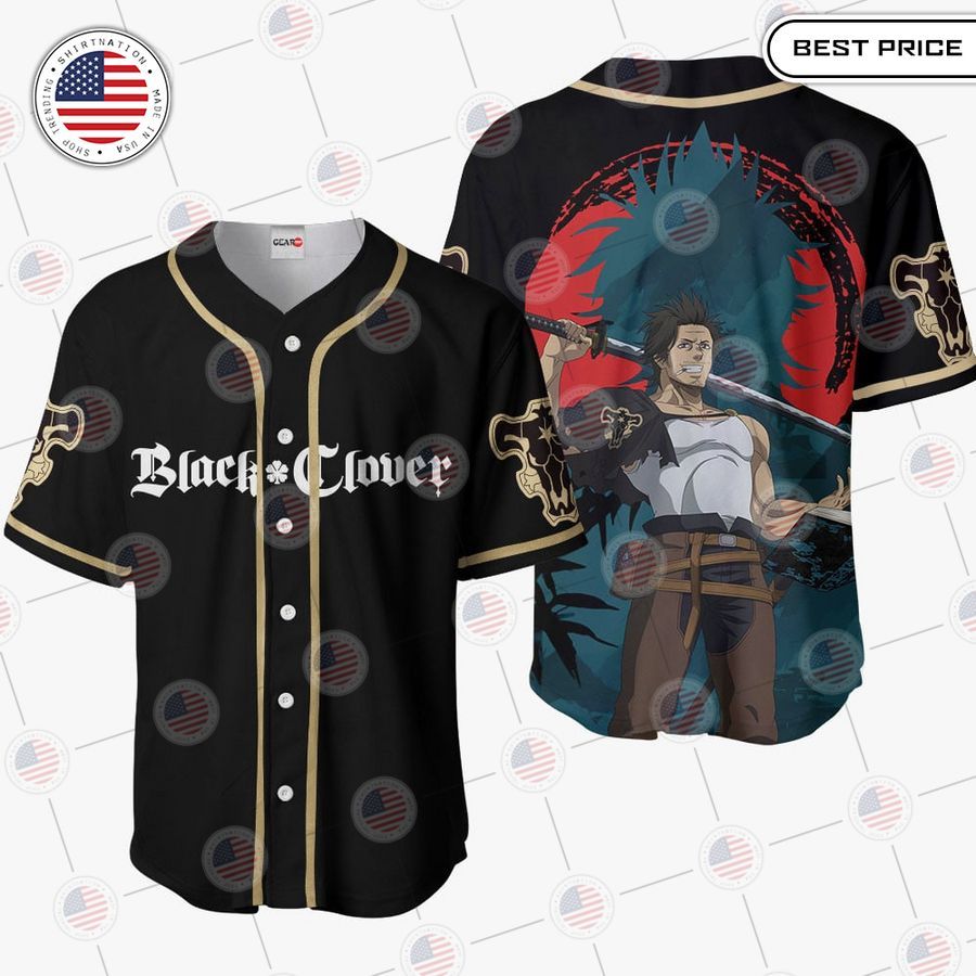 BEST Black Clover Yami Sukehiro Baseball Jersey Unisex T-shirt, Sweatshirt, Hoodie, Long Sleeve Tee - T-Shirt, Sweatshirt, Hoodie