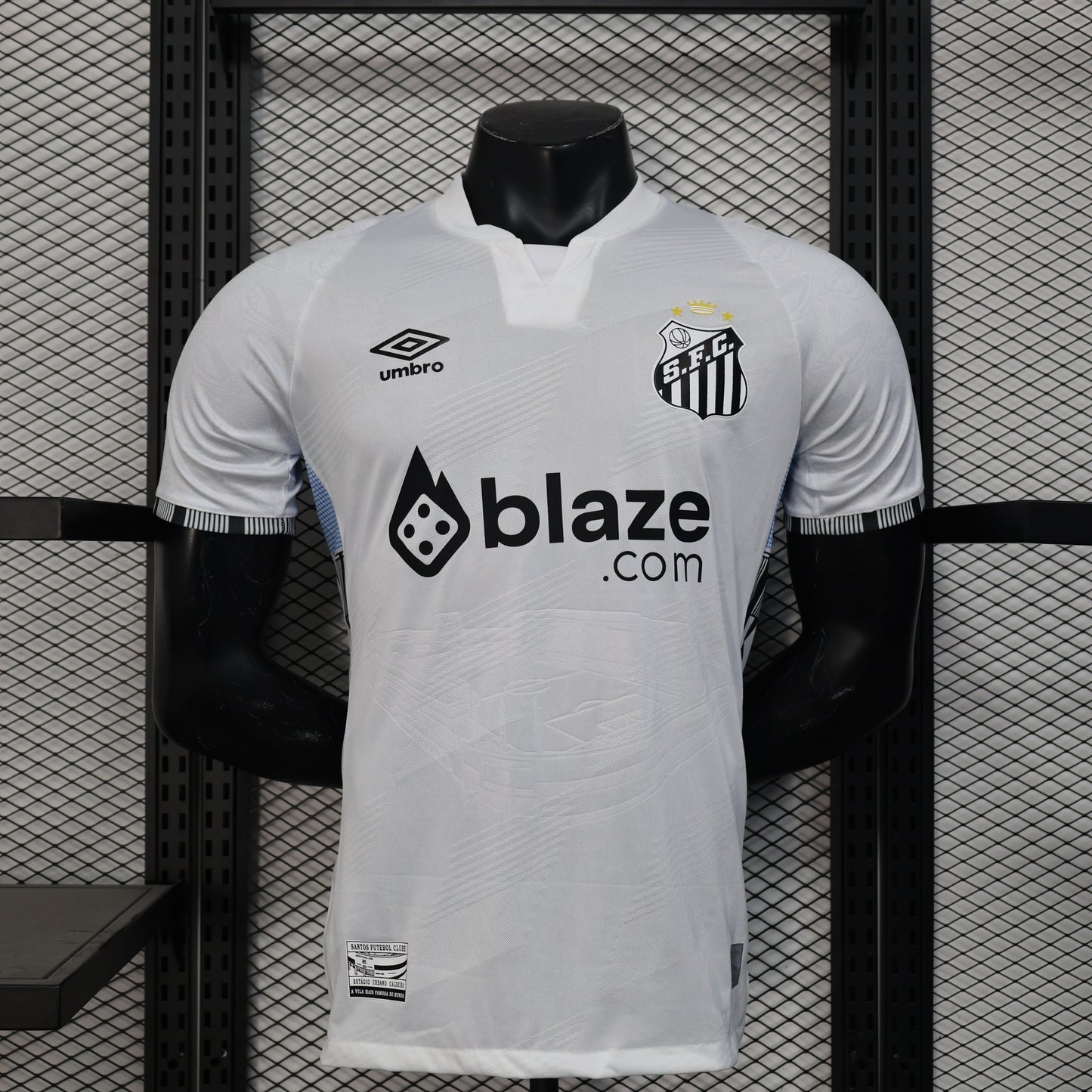 2026 Santos White Home Player Version Jersey sports jersey product view 1