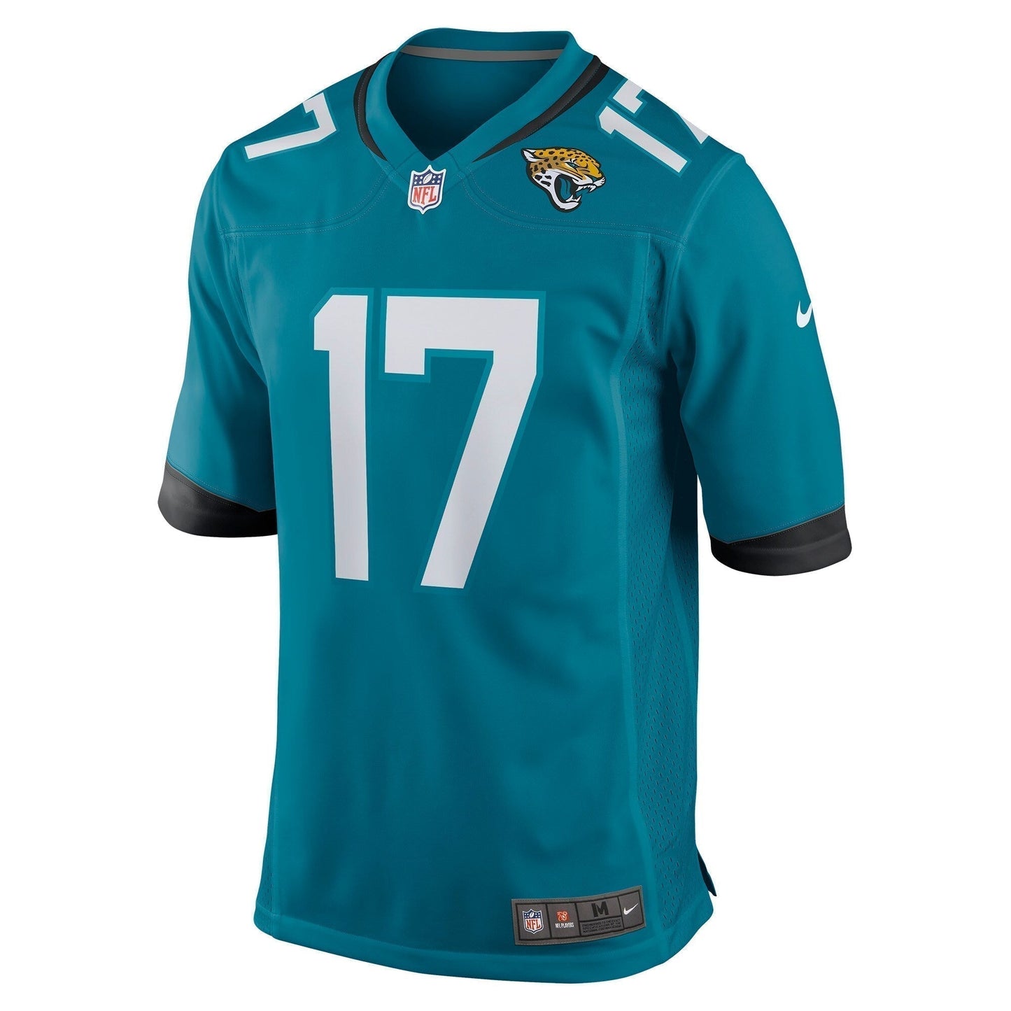 Evan Engram Jacksonville Jaguars Game Jersey - Teal football jersey product view 2