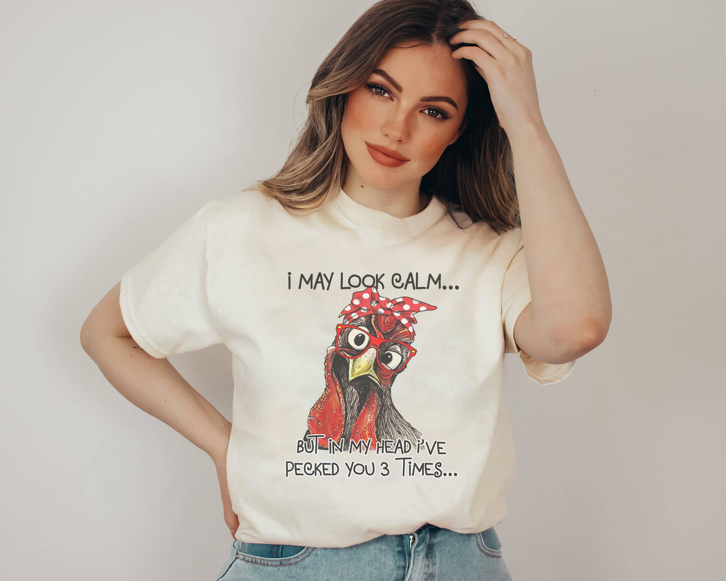 I May Look Calm... Funny Tees Womens Graphic Tees Unisex T-shirt, Sweatshirt, Hoodie, Long Sleeve Tee - T-Shirt, Sweatshirt, Hoodie