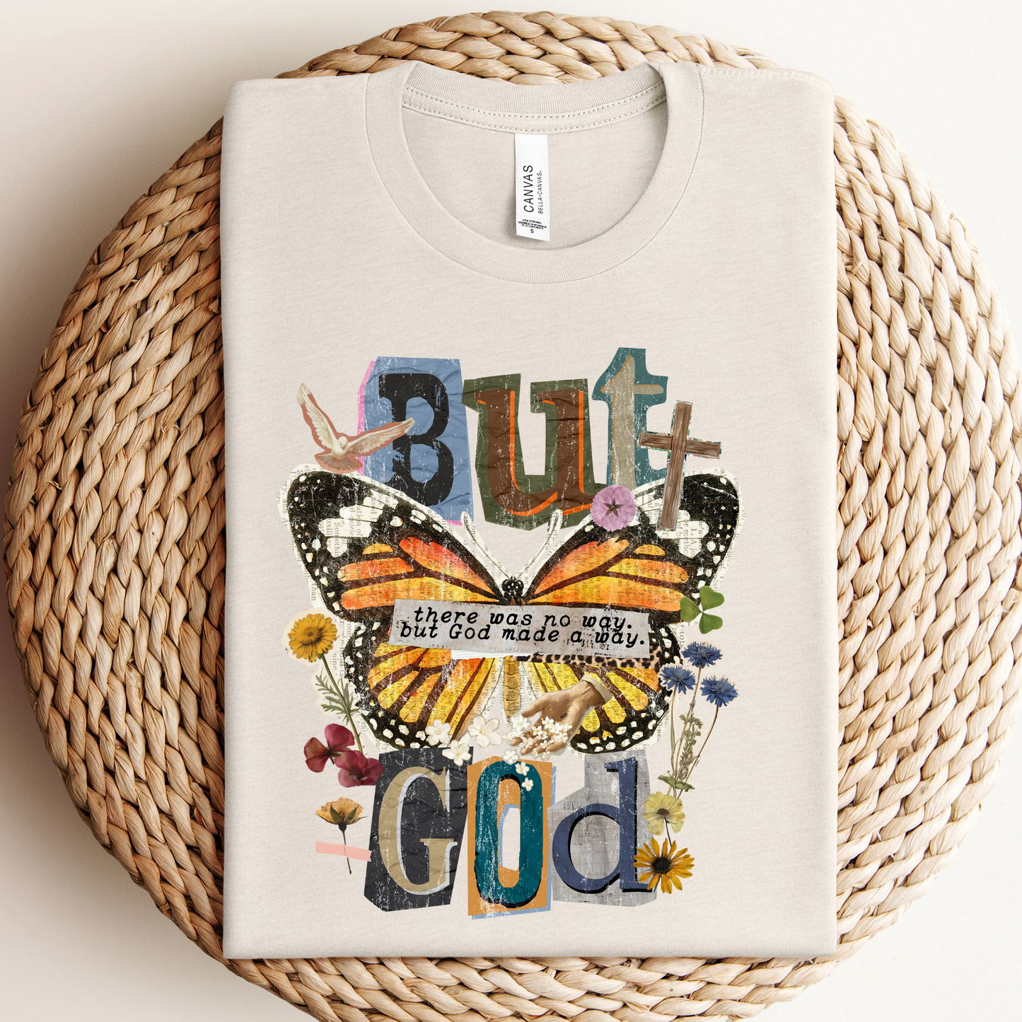 Boho Religious Butterfly Graphic Tee Unisex T-shirt, Sweatshirt, Hoodie, Long Sleeve Tee - T-Shirt, Sweatshirt, Hoodie