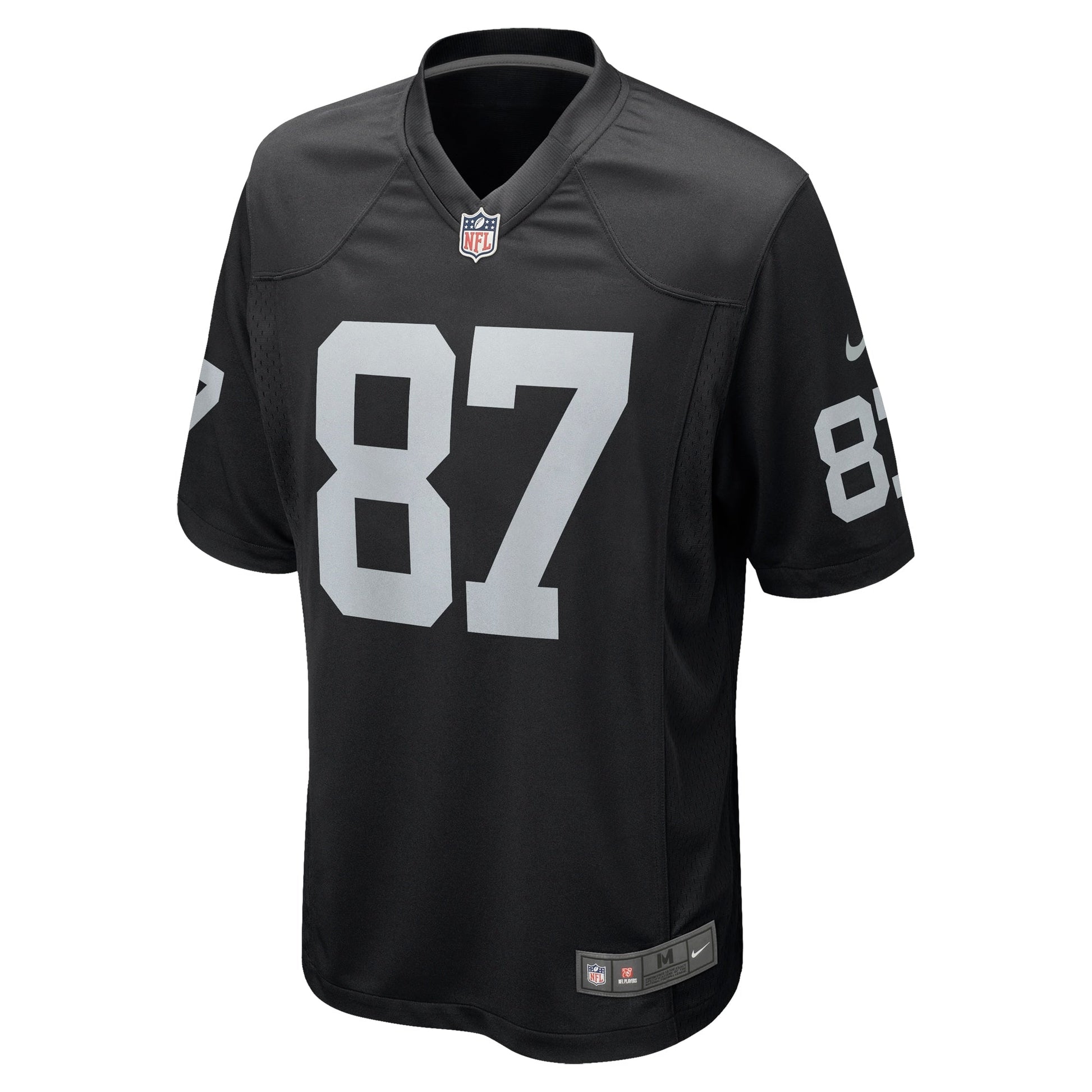 Michael Mayer Las Vegas Raiders Game Jersey - Black football jersey product view 2