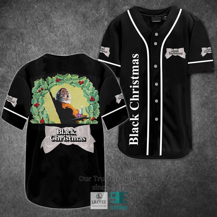 Black Christmas Horror Movie Baseball Jersey Unisex T-shirt, Sweatshirt, Hoodie, Long Sleeve Tee - T-Shirt, Sweatshirt, Hoodie