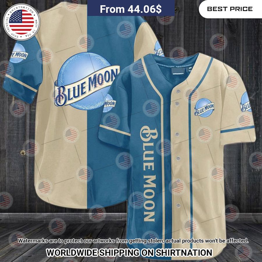 Blue Moon Baseball Shirt Unisex T-shirt, Sweatshirt, Hoodie, Long Sleeve Tee - T-Shirt, Sweatshirt, Hoodie