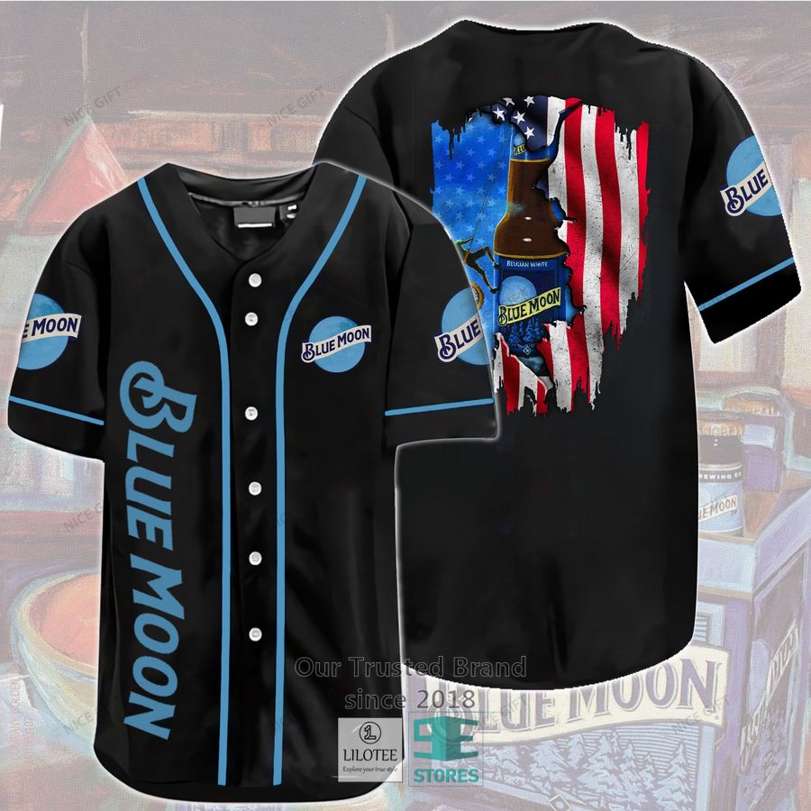 Blue Moon Baseball Jersey Unisex T-shirt, Sweatshirt, Hoodie, Long Sleeve Tee - T-Shirt, Sweatshirt, Hoodie
