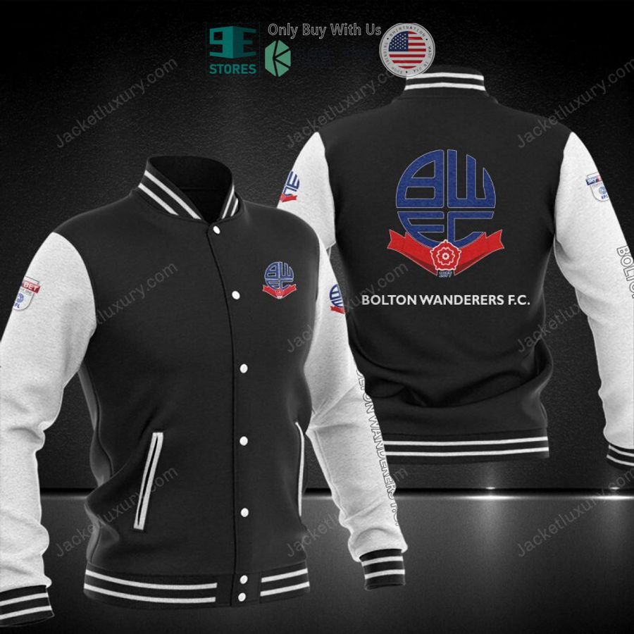 BEST Bolton Wanderers Baseball Jacket Unisex T-shirt, Sweatshirt, Hoodie, Long Sleeve Tee - T-Shirt, Sweatshirt, Hoodie