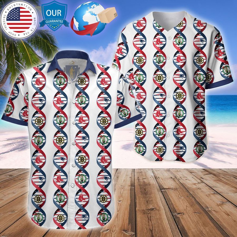 BEST Boston Celtics DNA Hawaiian Shirt, Baseball jersey Unisex T-shirt, Sweatshirt, Hoodie, Long Sleeve Tee - T-Shirt, Sweatshirt, Hoodie