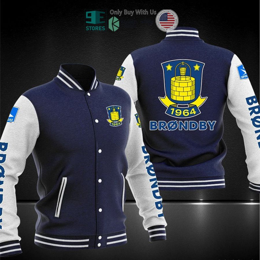 BEST Brondby IF Baseball Jacket Unisex T-shirt, Sweatshirt, Hoodie, Long Sleeve Tee - T-Shirt, Sweatshirt, Hoodie