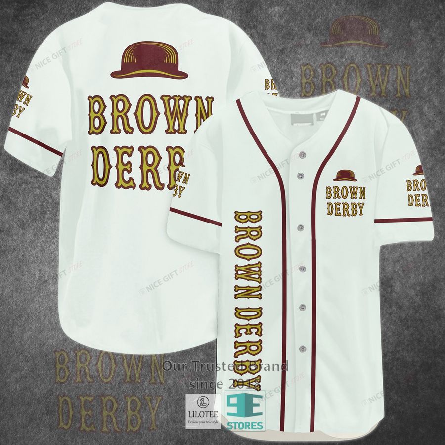 Brown Derby Baseball Jersey Unisex T-shirt, Sweatshirt, Hoodie, Long Sleeve Tee - T-Shirt, Sweatshirt, Hoodie