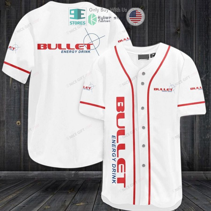BEST Bullet Energy Drink white Baseball Jersey Unisex T-shirt, Sweatshirt, Hoodie, Long Sleeve Tee - T-Shirt, Sweatshirt, Hoodie