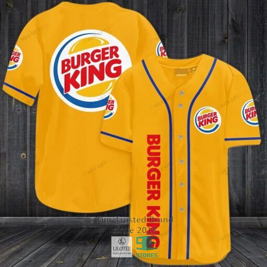 Burger King Baseball Jersey Unisex T-shirt, Sweatshirt, Hoodie, Long Sleeve Tee - T-Shirt, Sweatshirt, Hoodie