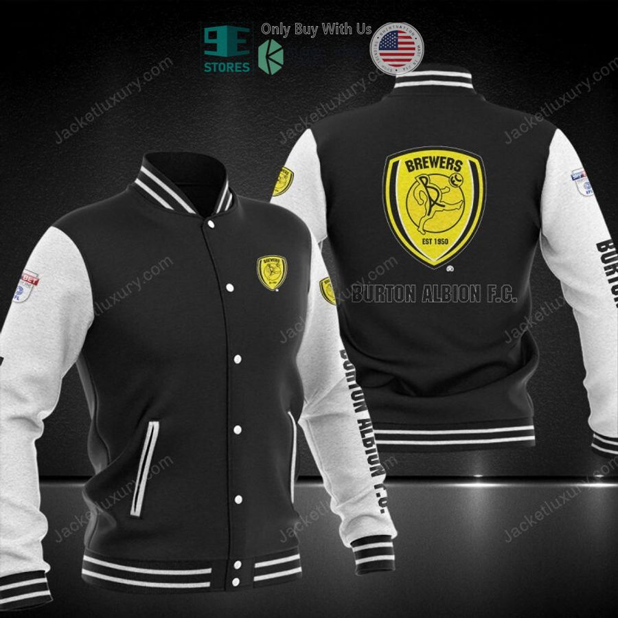 BEST Burton Albion F.C Baseball Jacket Unisex T-shirt, Sweatshirt, Hoodie, Long Sleeve Tee - T-Shirt, Sweatshirt, Hoodie
