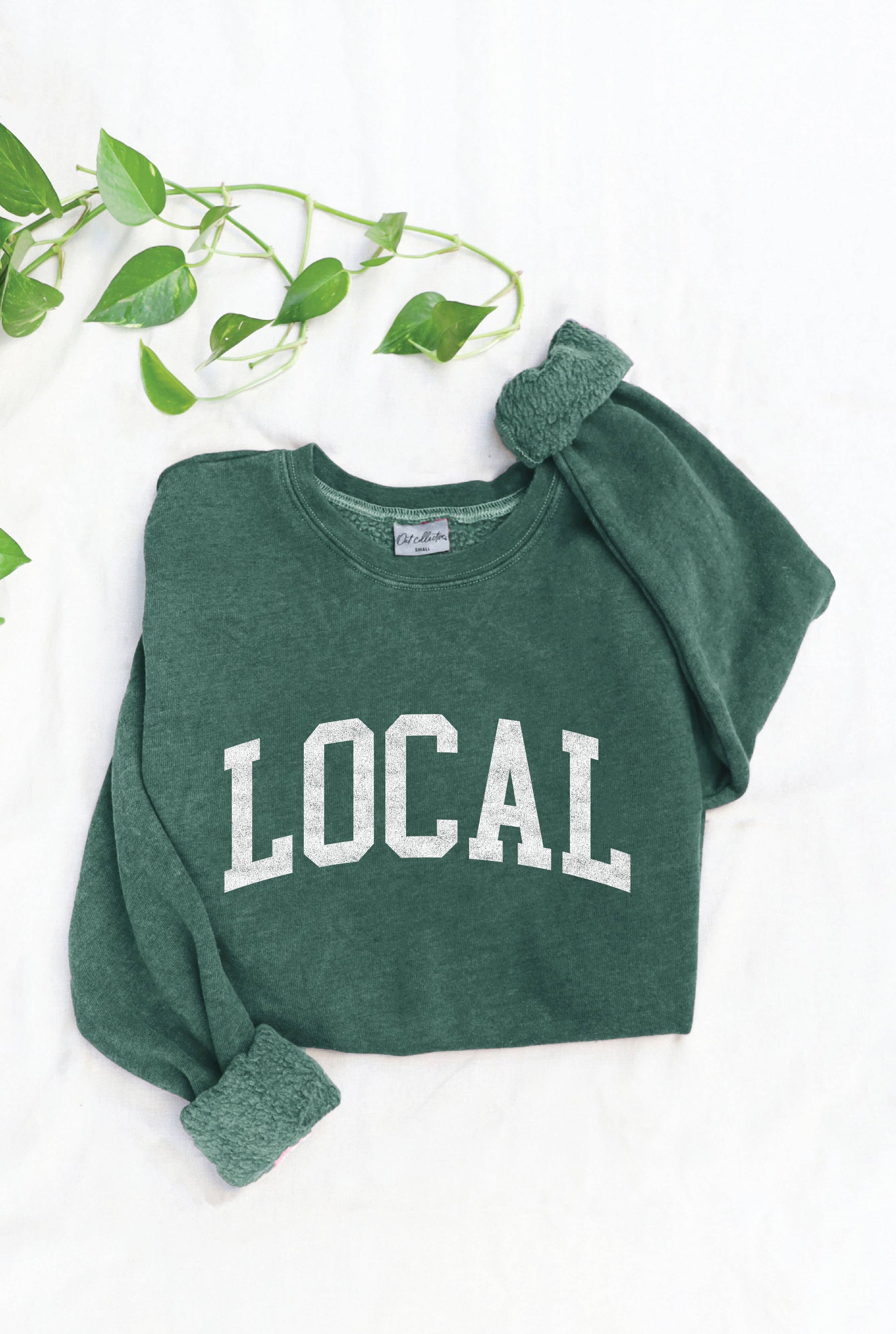 Local  Mineral Washed Graphic Sweatshirt Unisex T-shirt, Sweatshirt, Hoodie, Long Sleeve Tee - T-Shirt, Sweatshirt, Hoodie