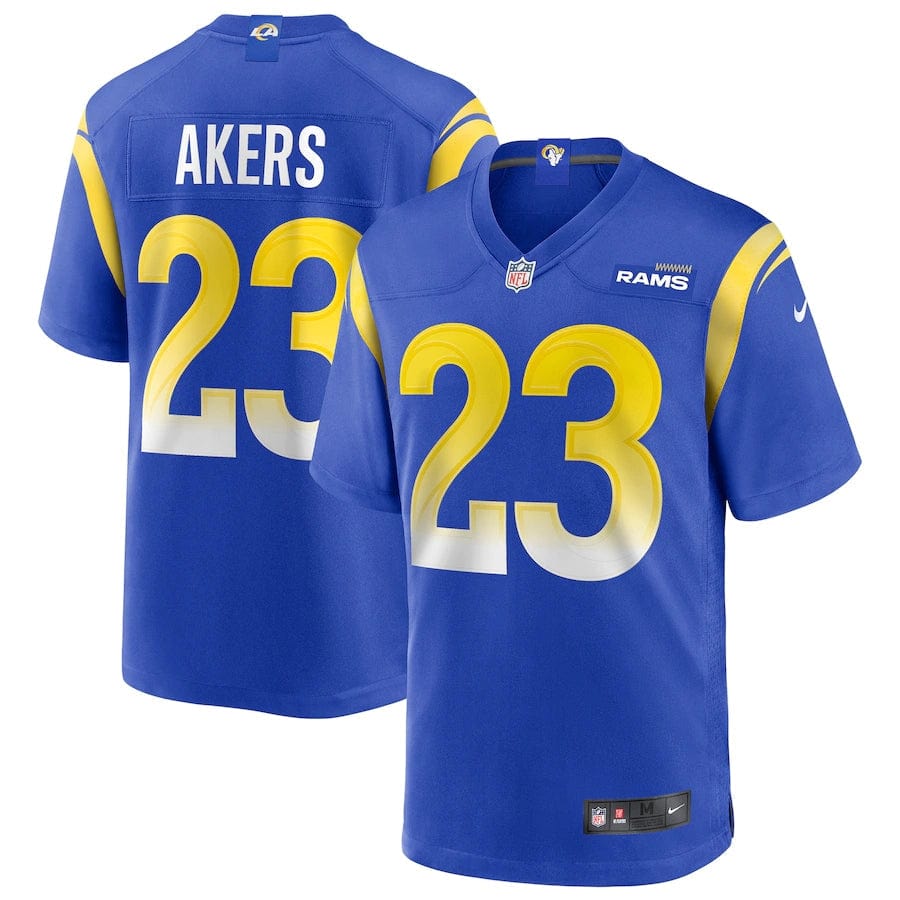 Cam Akers Los Angeles Rams Jersey football jersey product view 1