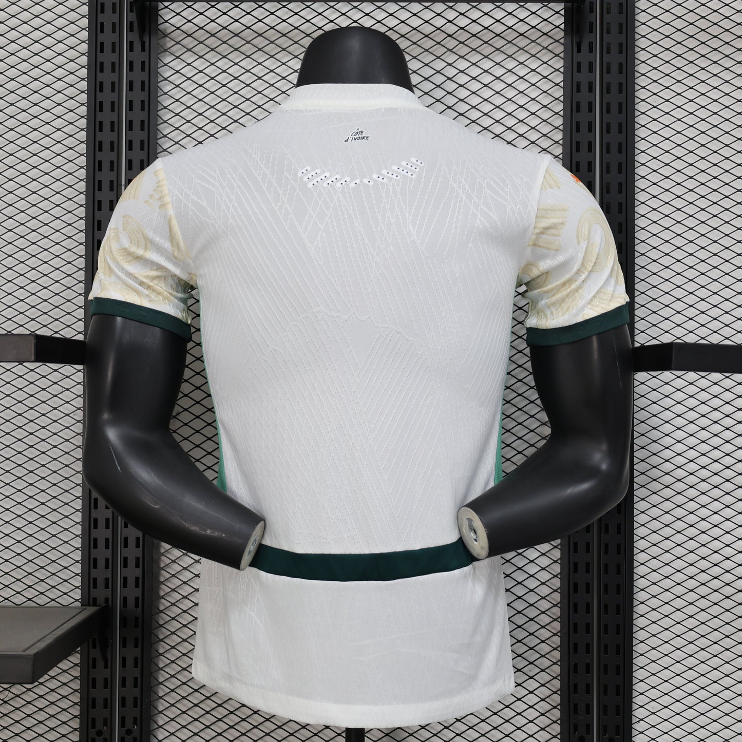 2026 Perforated Ivory Coast Away Player Version Jersey sports jersey product view 2