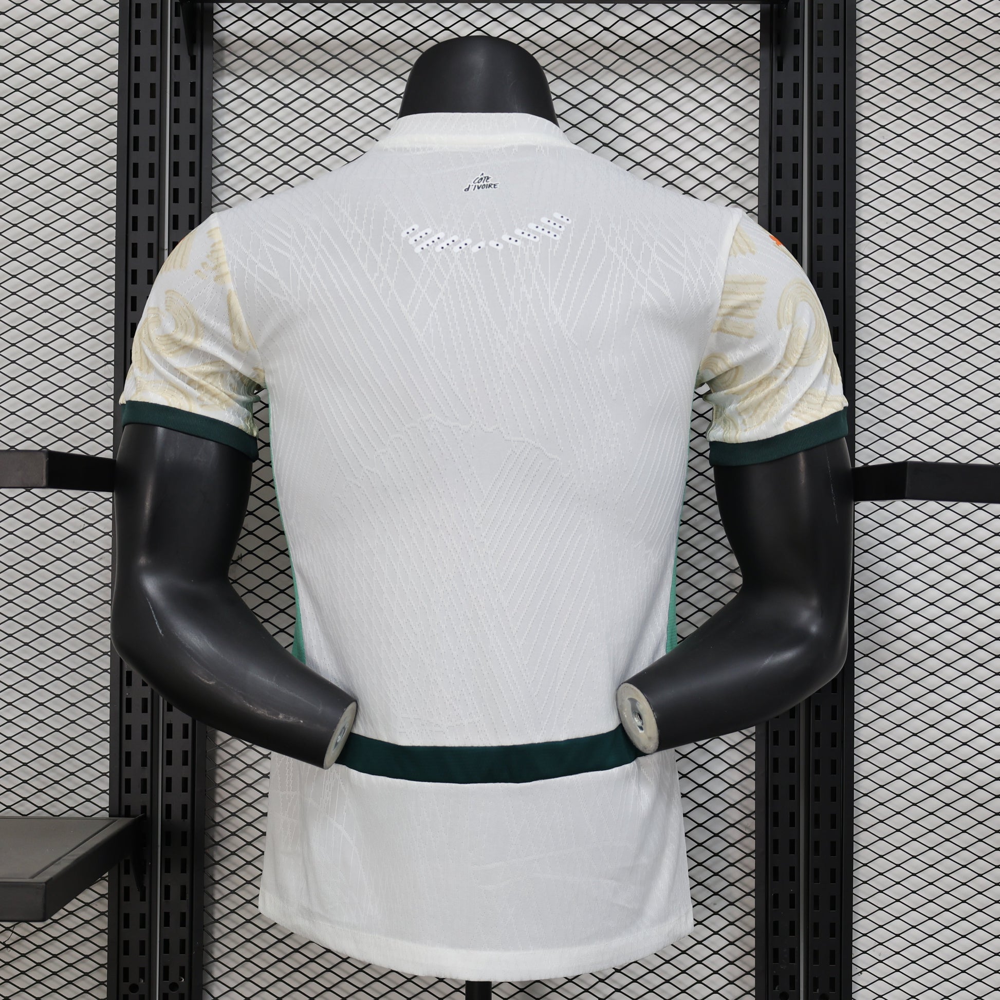 2026 Perforated Ivory Coast Away Player Version Jersey sports jersey product view 2