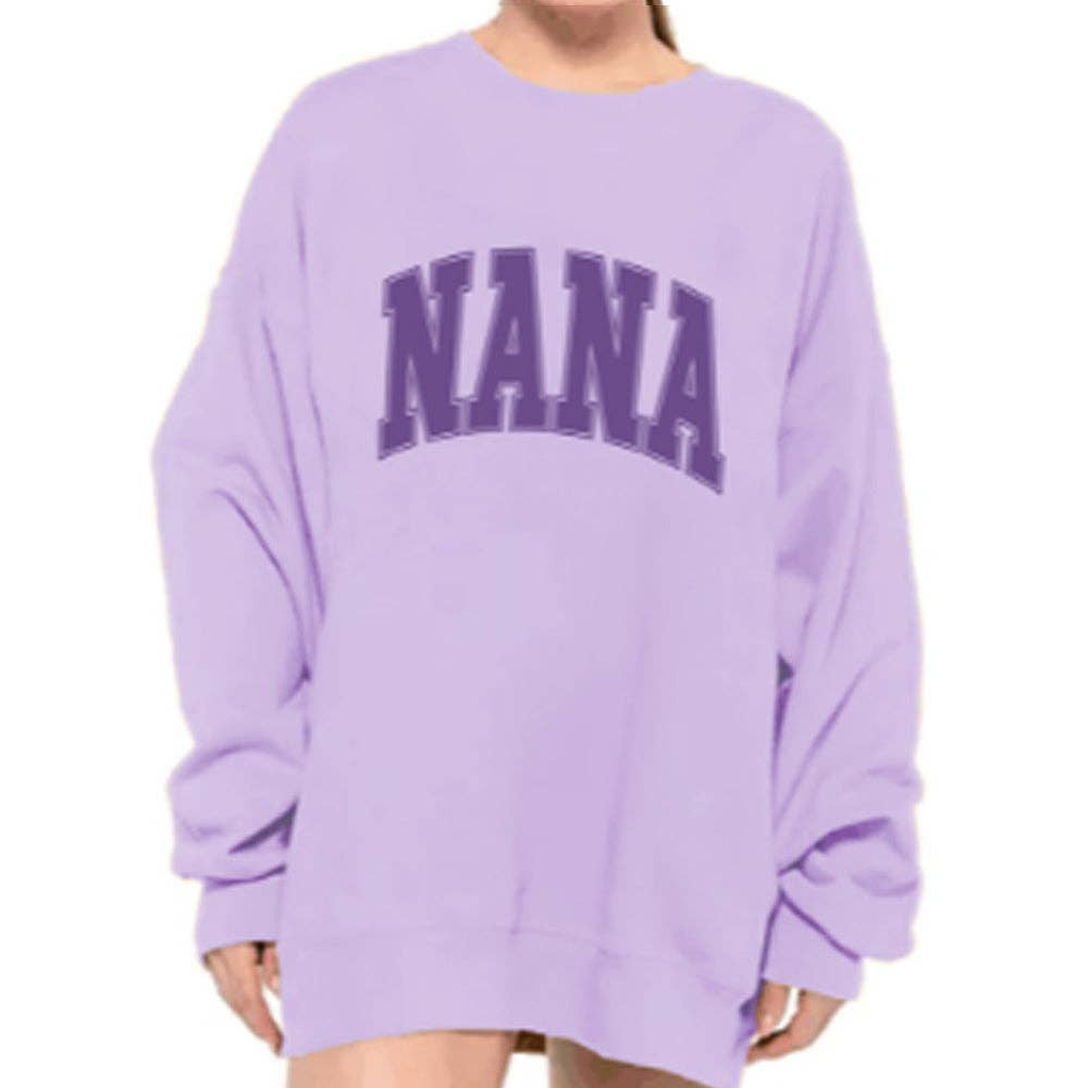 LS-4040 Nana Lilac Unisex T-shirt, Sweatshirt, Hoodie, Long Sleeve Tee - T-Shirt, Sweatshirt, Hoodie